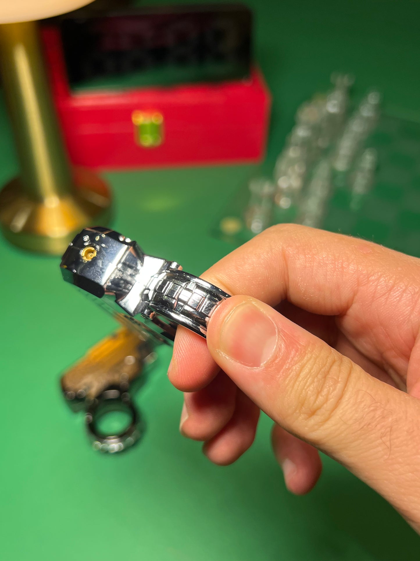 Spinner gun lighter