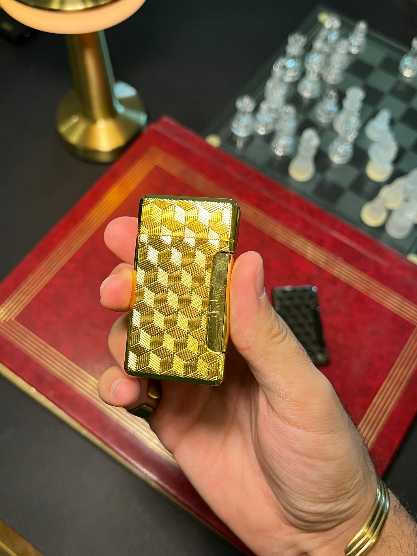Dupont torched gas lighter