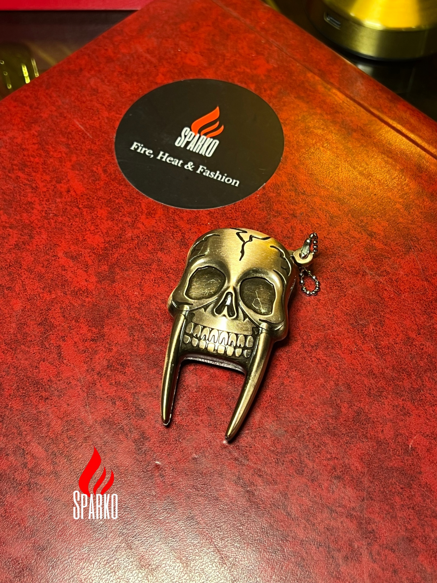 Sparko’s skull lighter