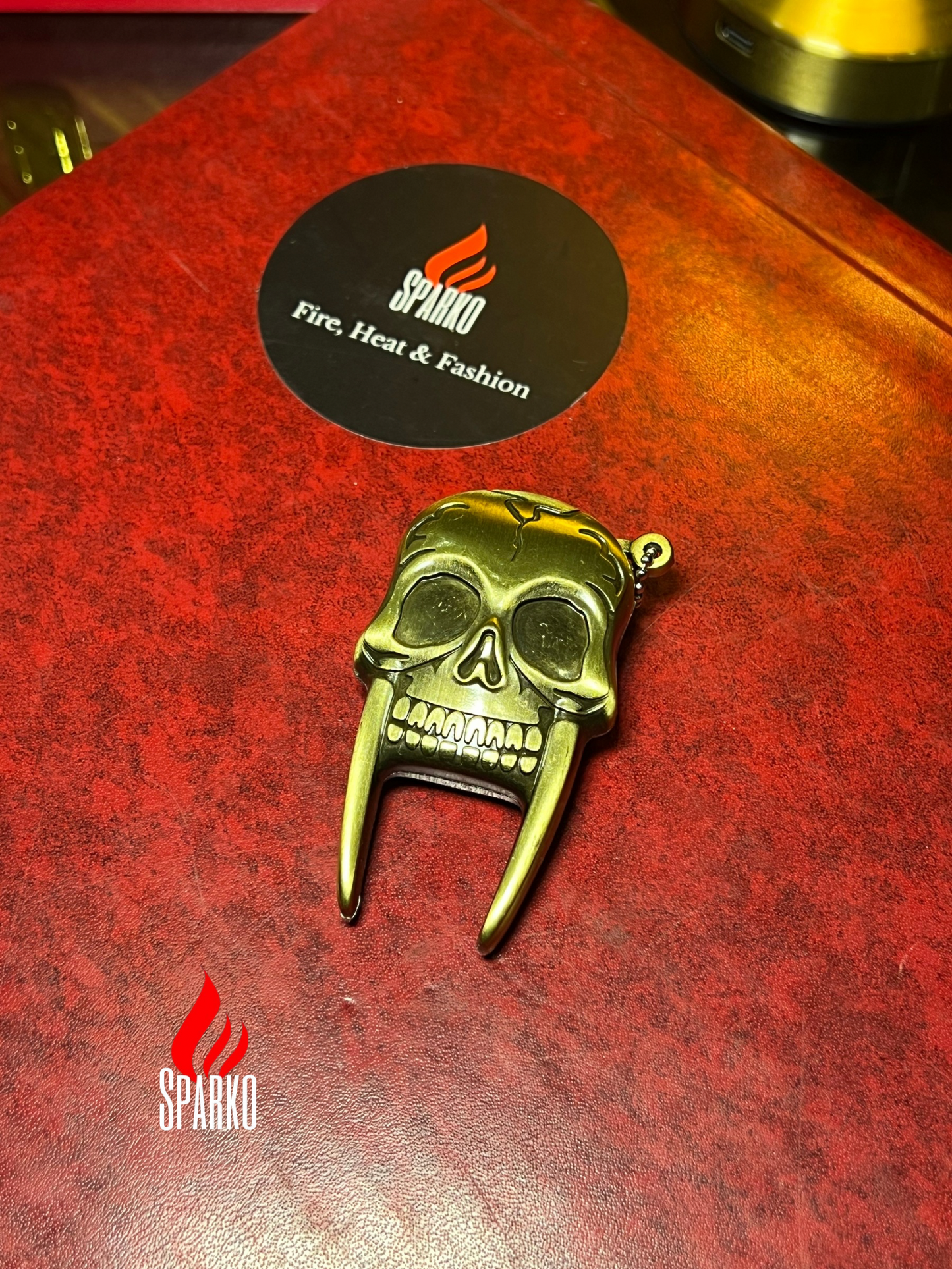 Sparko’s skull lighter
