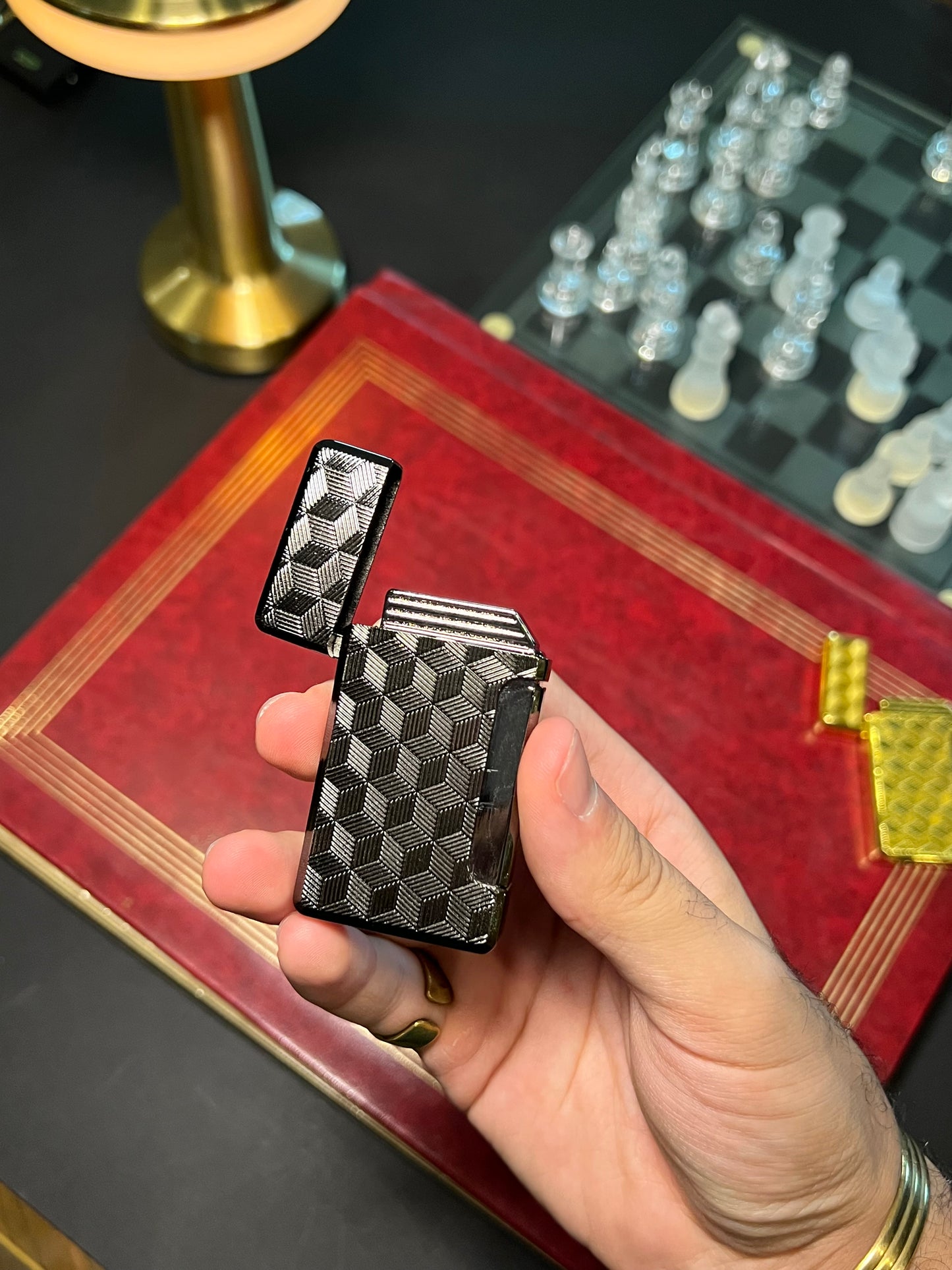 Dupont torched gas lighter