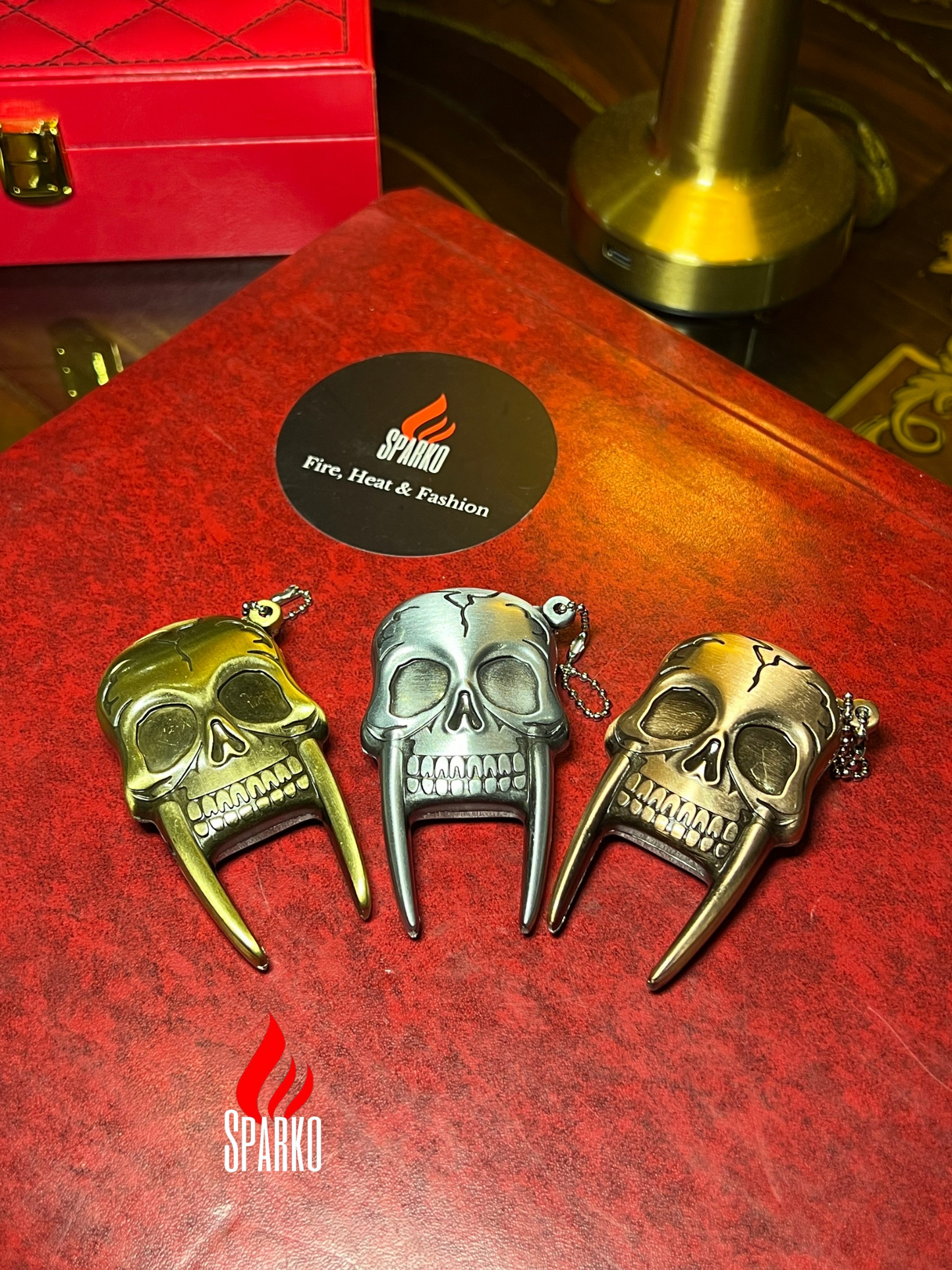 Sparko’s skull lighter