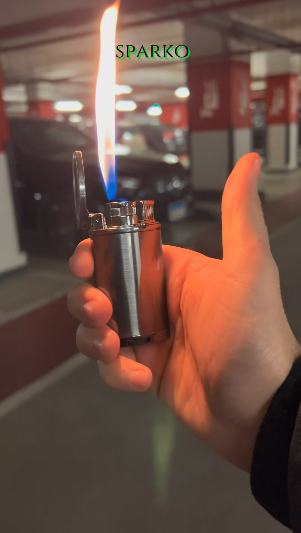 Green 2x1 lighter