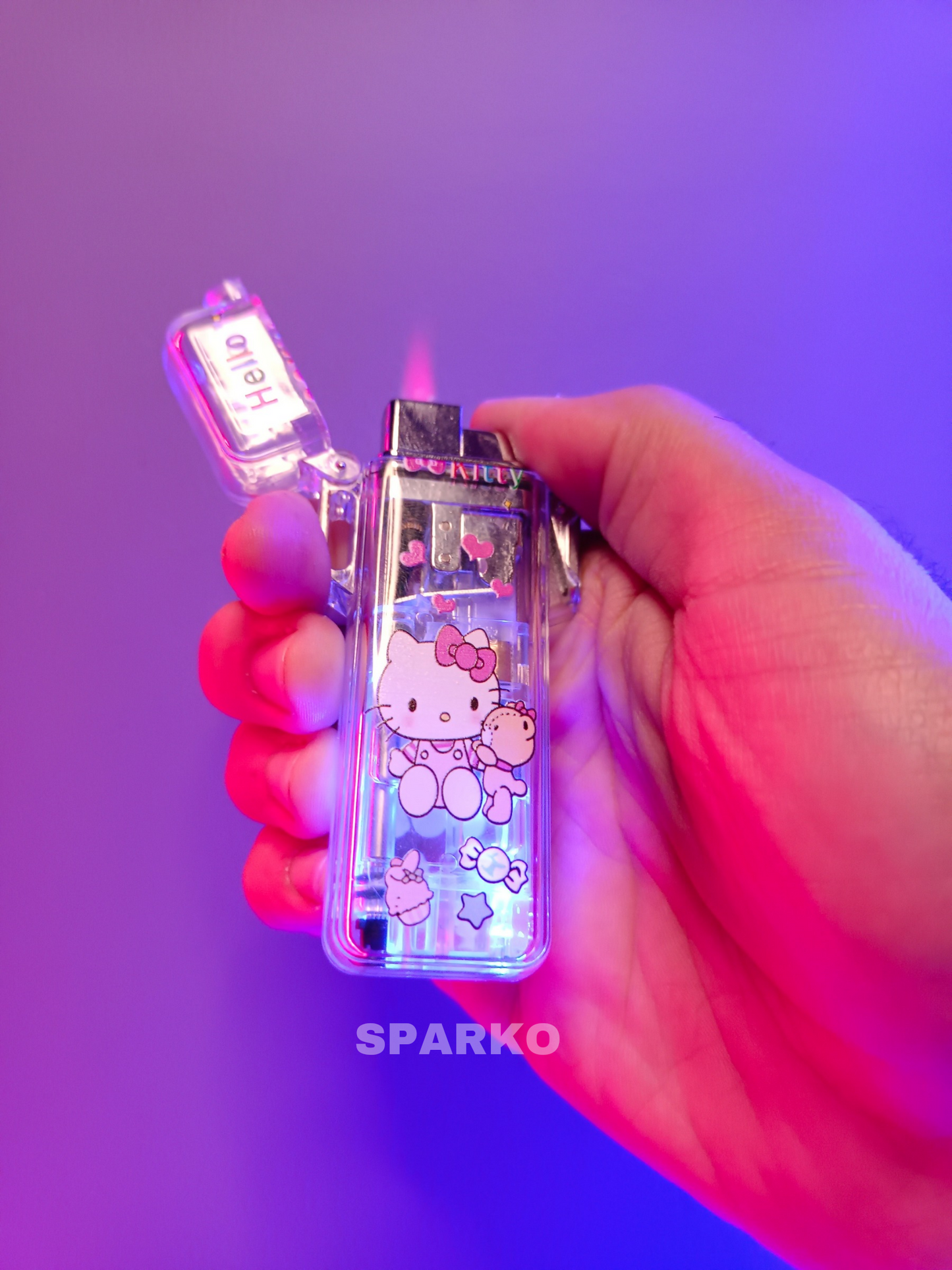 Glowing (hello kitty) lighter