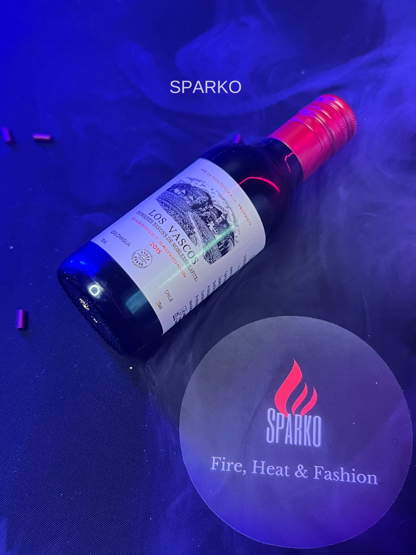 Wine bottle lighter