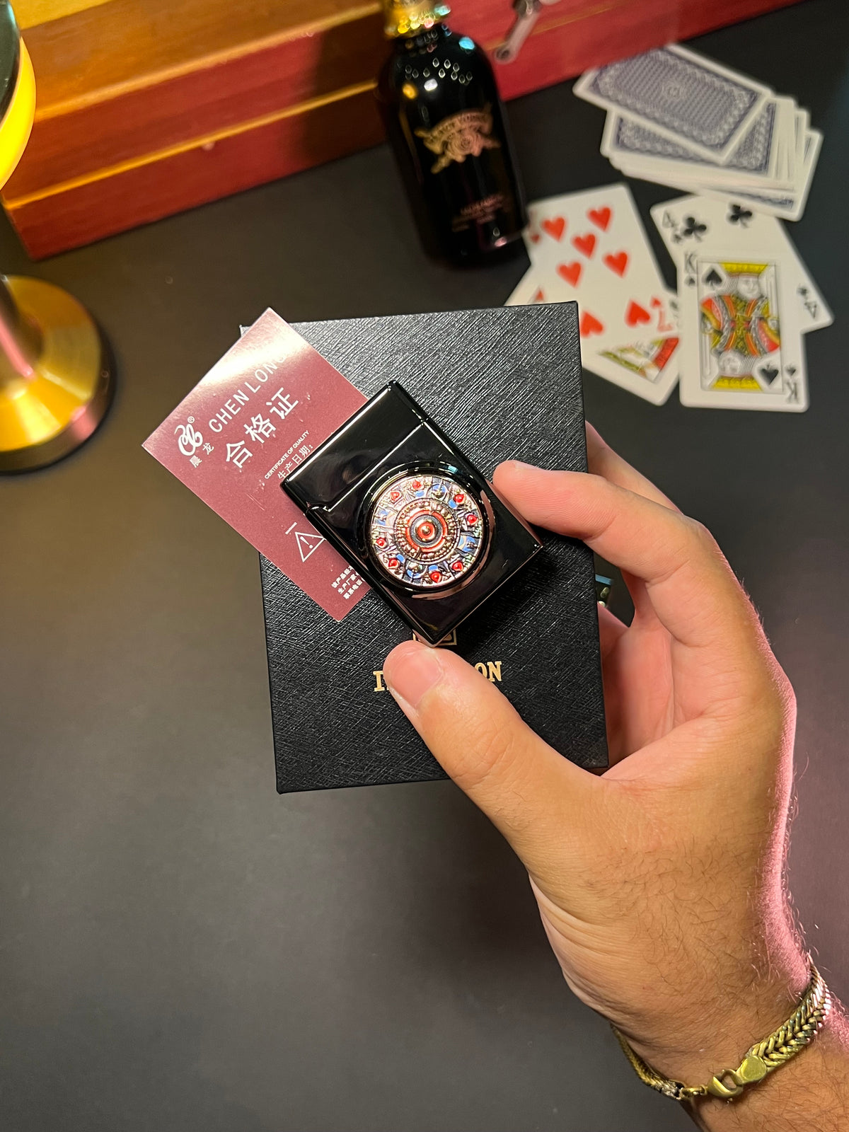 Rolate casino lighter