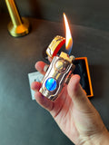 Doble flame spinner