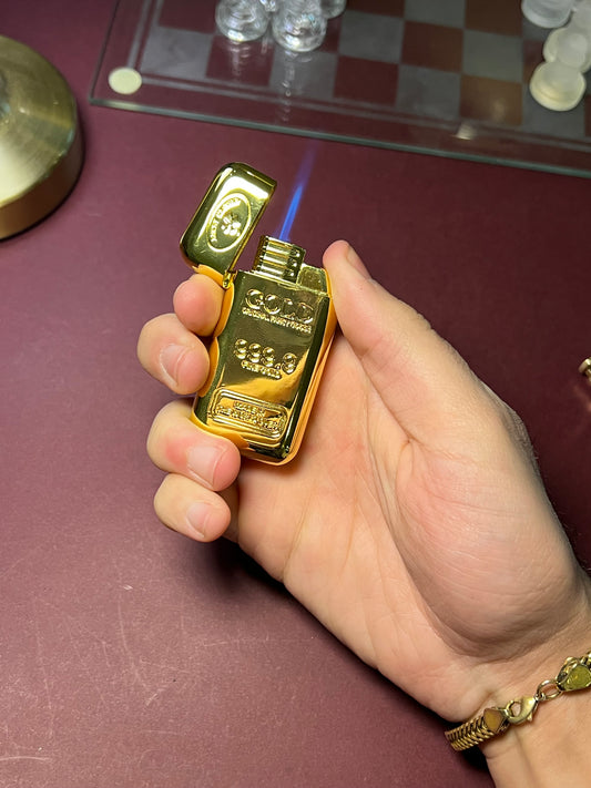 Gold bar lighter