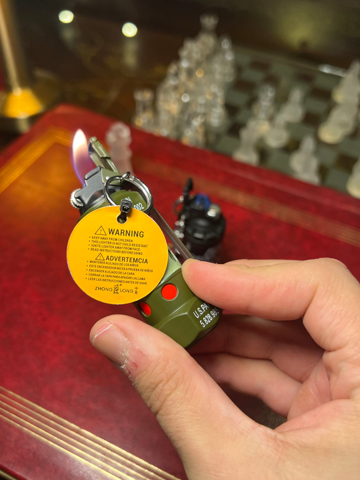 Flash sparko bomb lighter