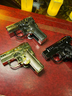 Gun spinning lighter