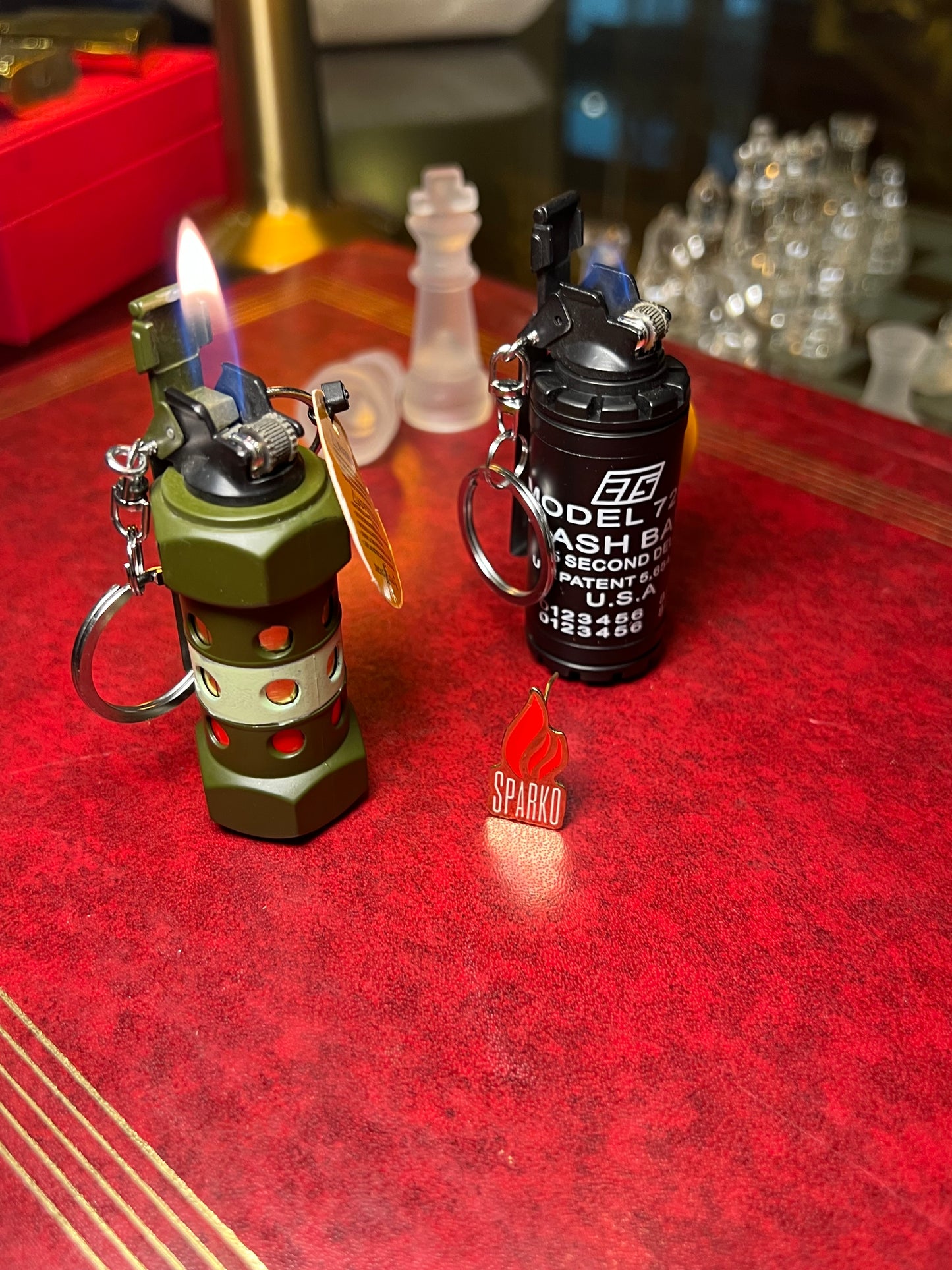 Flash sparko bomb lighter