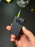 Green jet flame