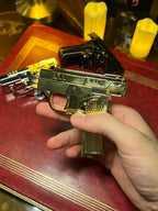 Gun spinning lighter