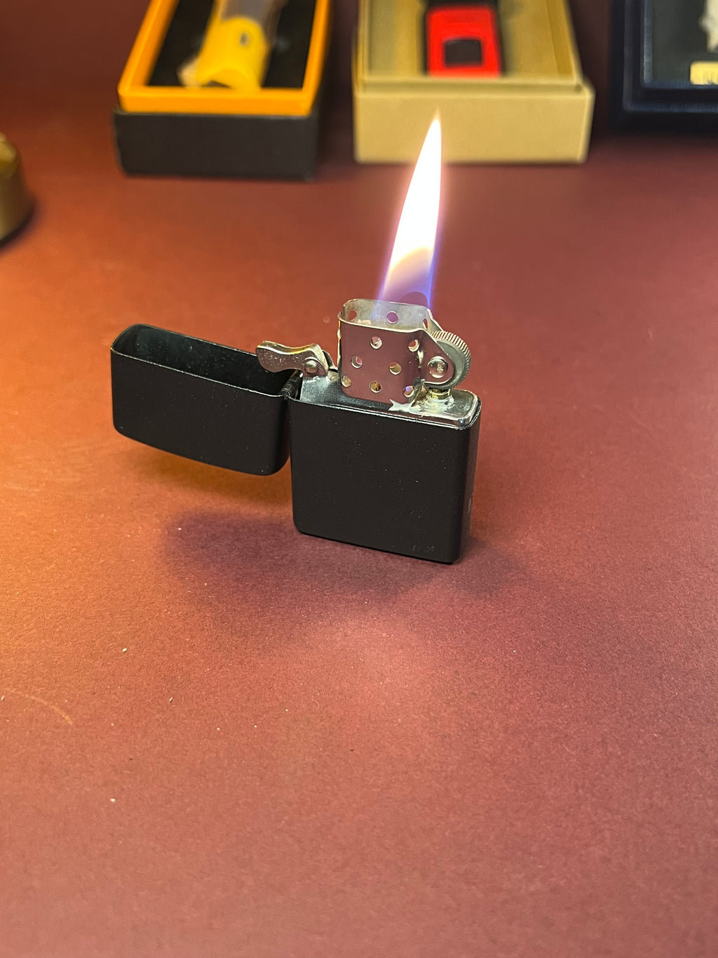 Silver classic zippo